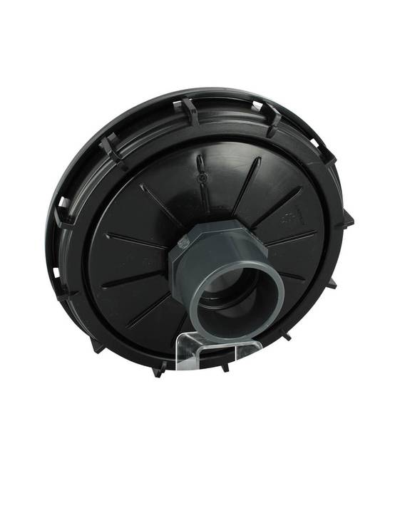 Couvercle de cuve eau 1000L Diamètre 220 mm + Prise PVC 63/75 - Image 1
