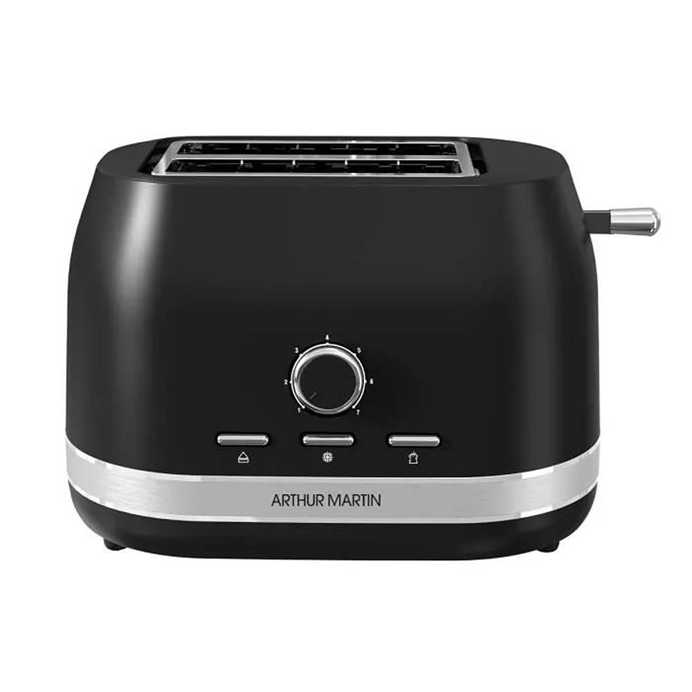 Grille-pain 2 fentes 800w noir AMPG240 Arthur Martin - Image 1