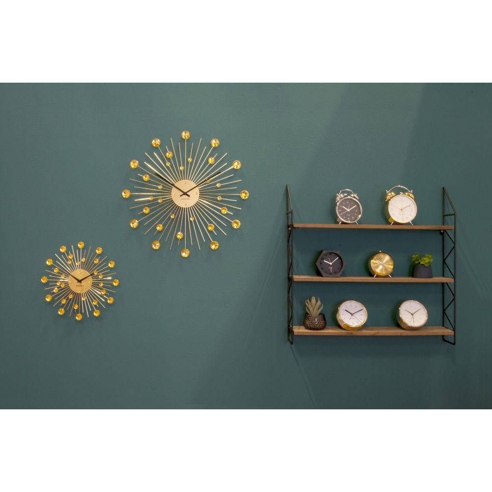 Karlsson - Horloge ronde en métal Sunburst 50 cm Karlsson - Imagen 2