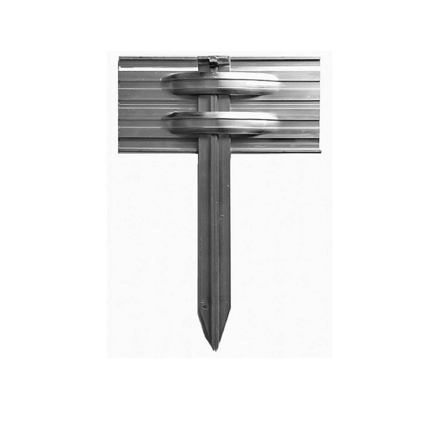 Bordure de Jardin en aluminium ultra solide 14cm x 100cm, Green-split - Image 4