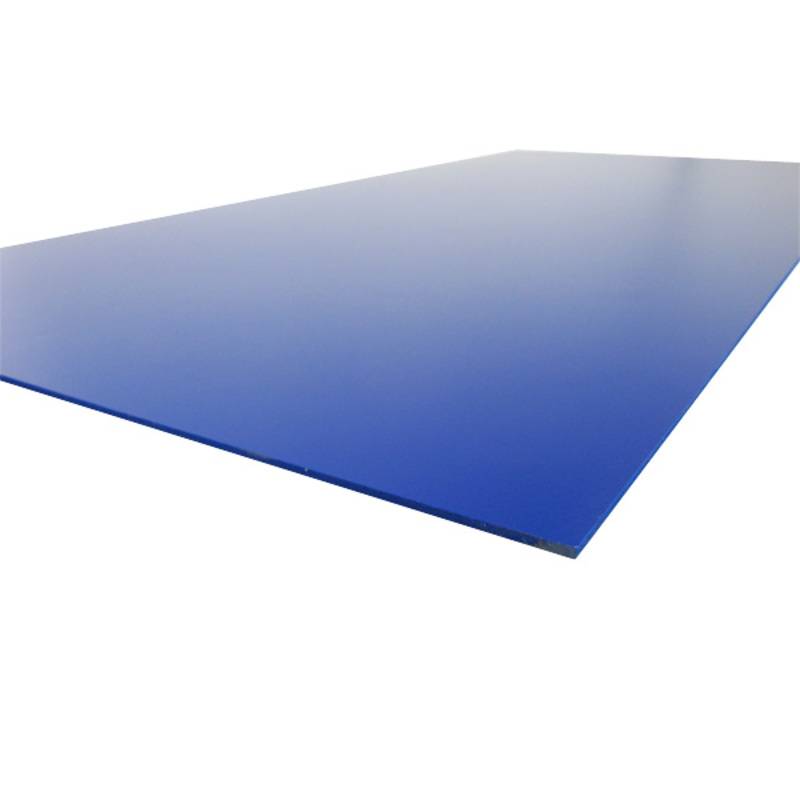 Plaque PVC expansé couleur - Coloris - Bleu, Epaisseur - 3 mm, Largeur - 50 cm, Longueur - 100 cm