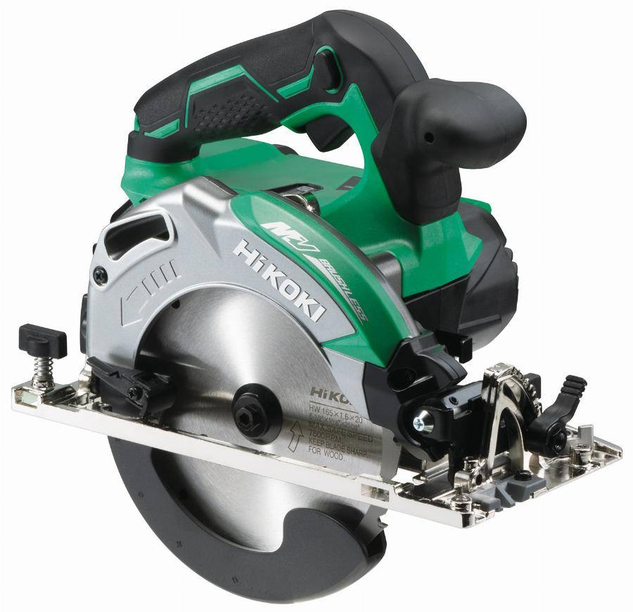 Scie circulaire MultiVolt 36V Ø165 cap.66 2.5/5Ah Li-ion Brushless HitCase - C3606DAWRZ