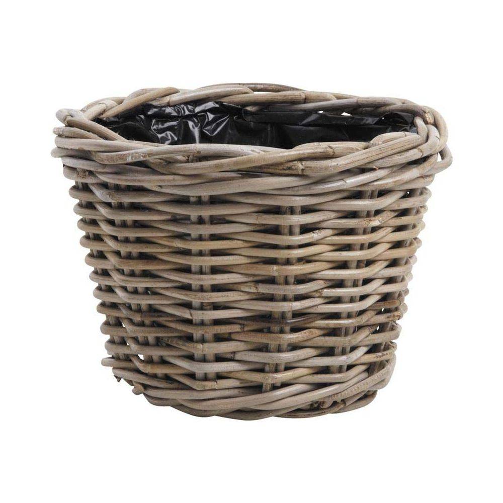 Aubry Gaspard - Pot de fleurs en poelet gris Diam 25 cm - Aubry Gaspard - Imagen 2