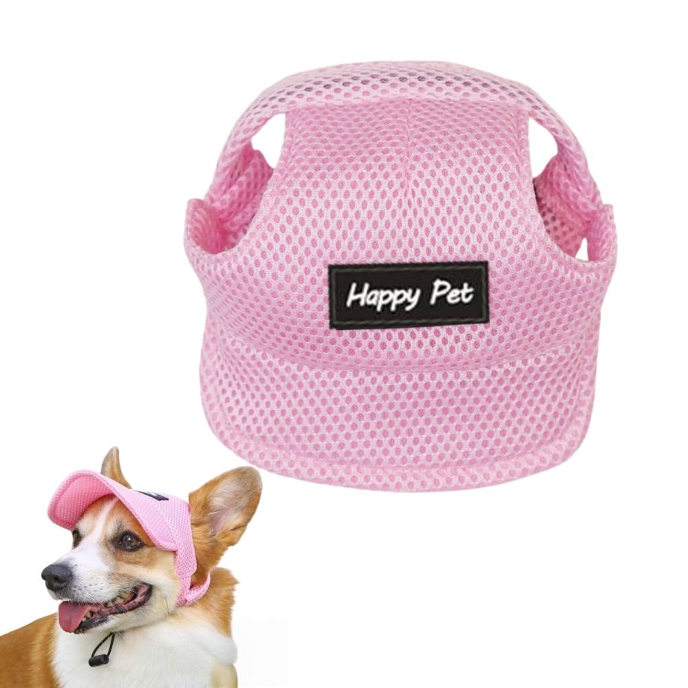 IntiMeg - Chapeau de soleil rose pour chien s - IntiMeg - Image 1