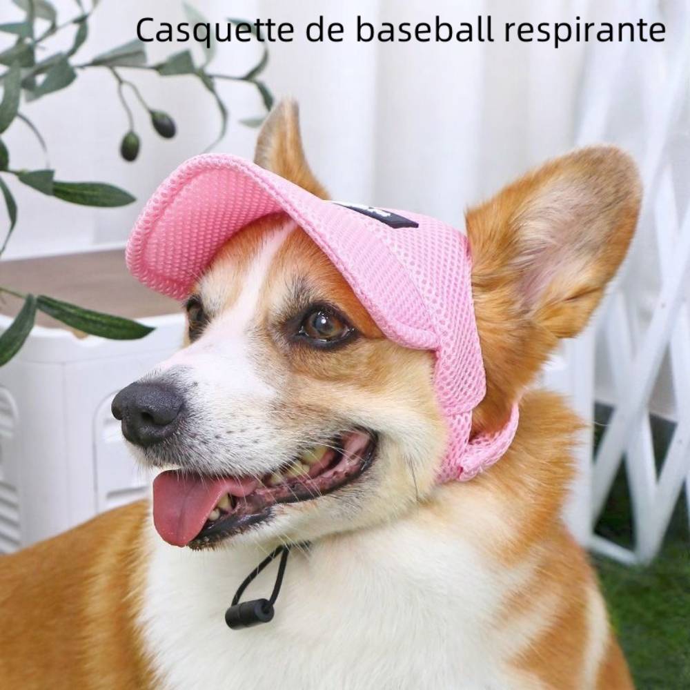 IntiMeg - Chapeau de soleil rose pour chien s - IntiMeg - Image 4