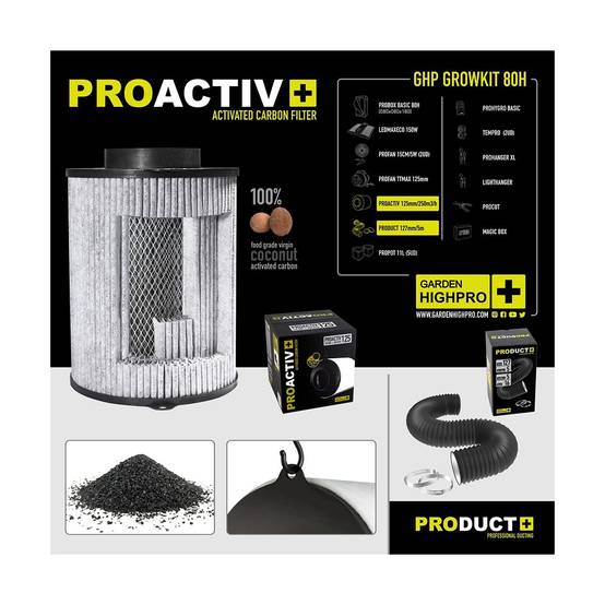 Kit de culture complet - BORN TO BE A GROWER - 80x80x180 - 150W - GARDEN HIGH PRO - Image 7