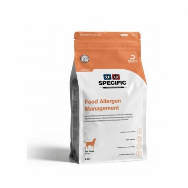 Croquettes Specific CDD-HY Food Allergen Management pour chiens - Sac 2 kg