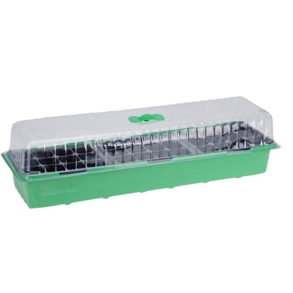 Sans Marque - Plateau de germination avec couvercle pour semis - Image 1