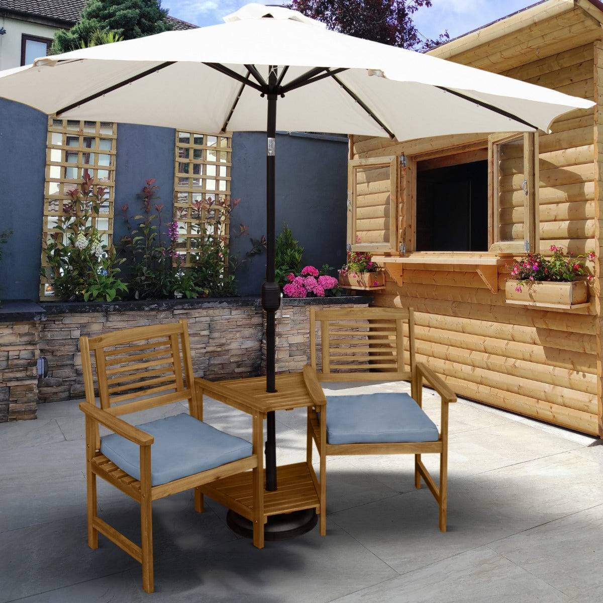 Monstershop - Banc Adirondack pour 2 Personnes - Image 3