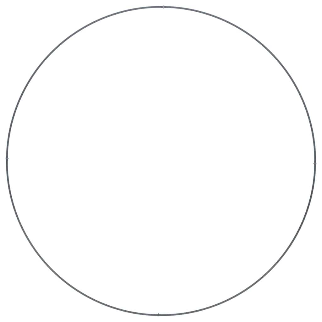 Grande Bordure Ronde Acier Anthracite pour Jardin Massif Cercle de Plantation Ø120x20 cm - ComfortXL Outdoor Living - Image 6