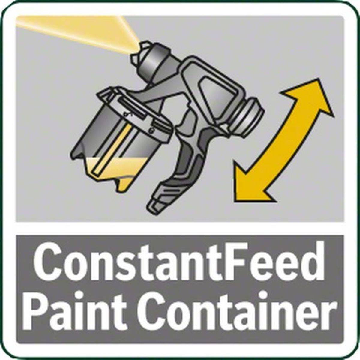 Bosch - Godet peinture 1L SDS PFS 3000/5000 BOSCH pour pistolet PFS- 1600A001GG - Imagen 2