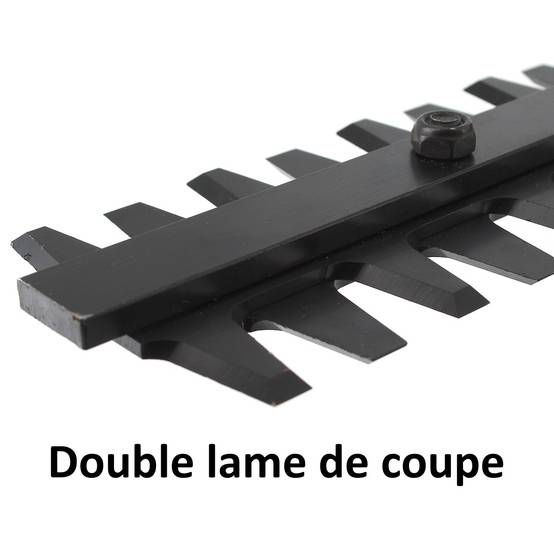 Gt Garden - Taille-haies thermique, 22.5 cm3, 1.1 CV, double lame 55 cm - GT GARDEN - Image 5
