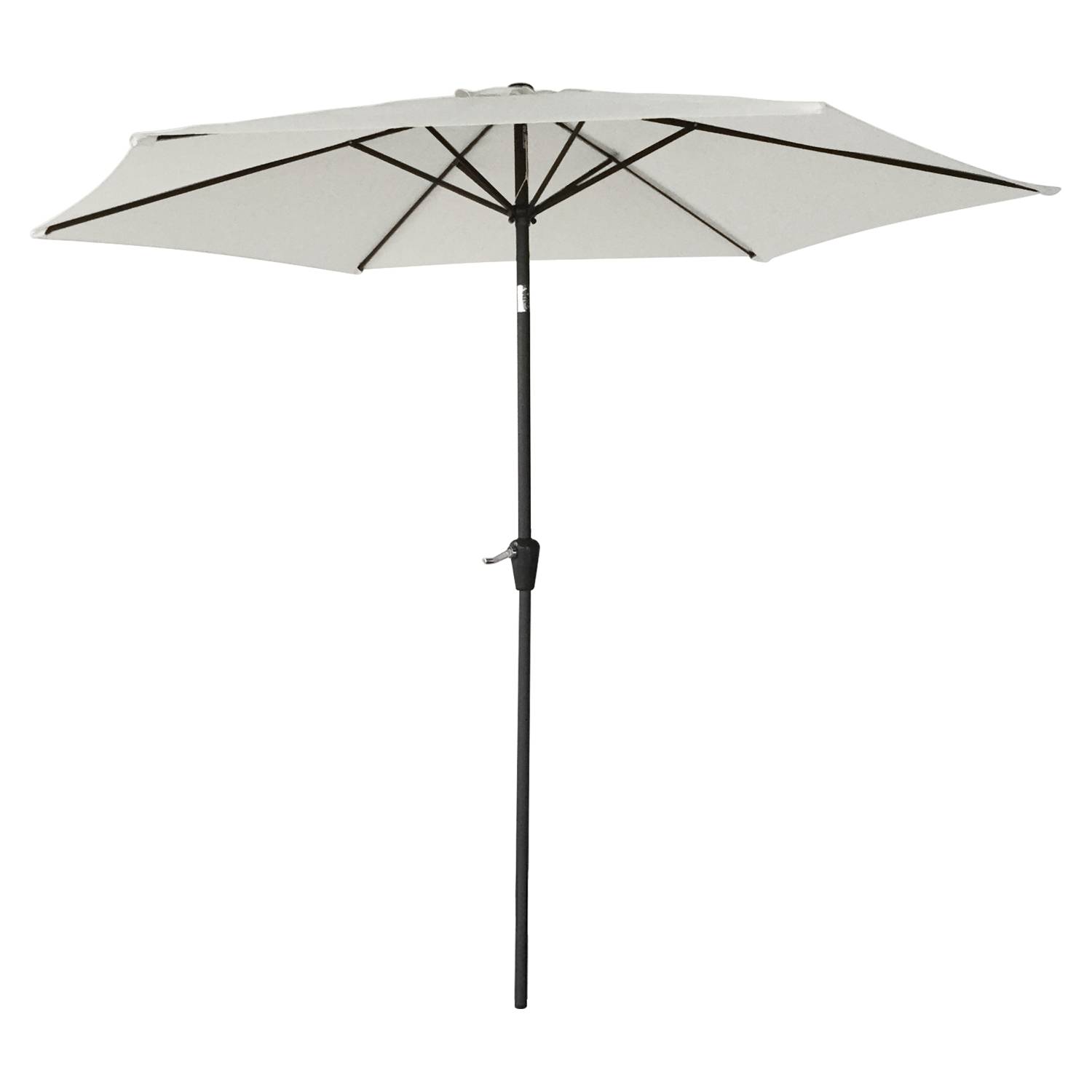 Happy Garden - Toile pour parasol droit HAPUNA rond 2,70m de diamètre beige - HAPPY GARDEN - Image 3