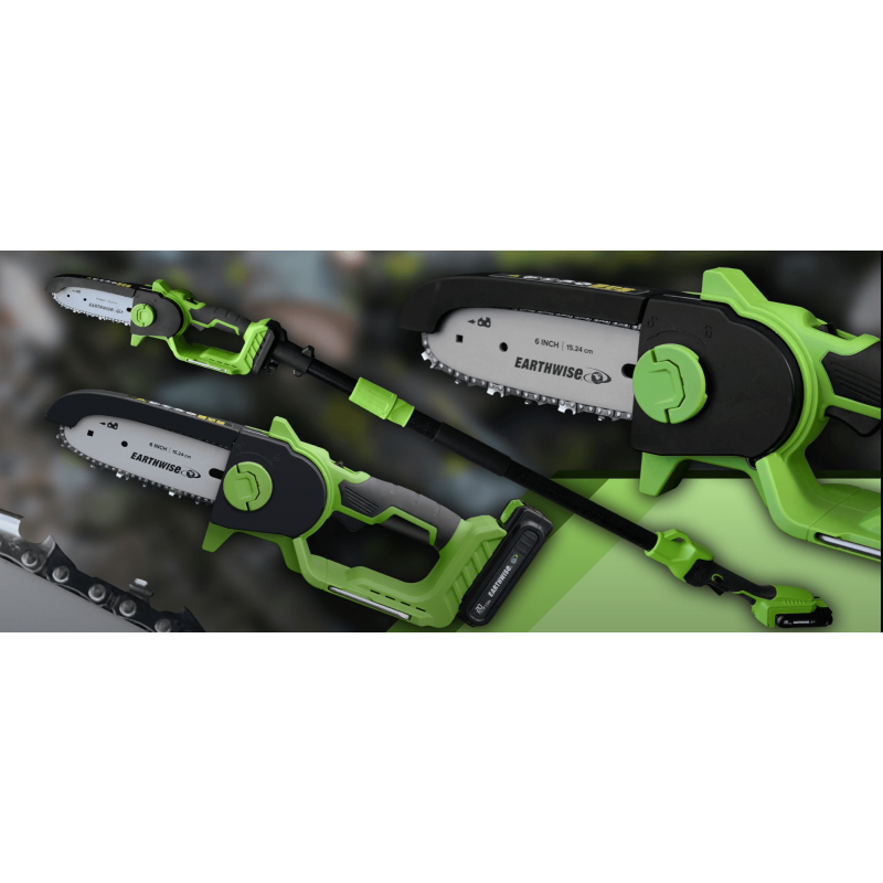 Autre - PACK Tronçonneuse 2en1 + Batterie 20V  | Tronçonneuse sans fil | Bras télescopique | Légère/maniable- VENTEO - Image 4