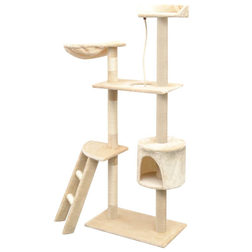 Arbre à chat  Bellmead Beige  60 X 35 cm  - P87209B - Image 2