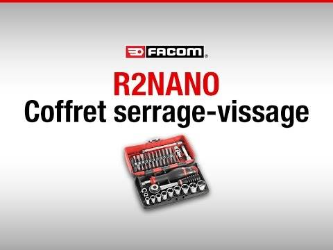 Coffret FACOM douilles de serrage et vissage - 1/4' - R2NANOPB - Image 2