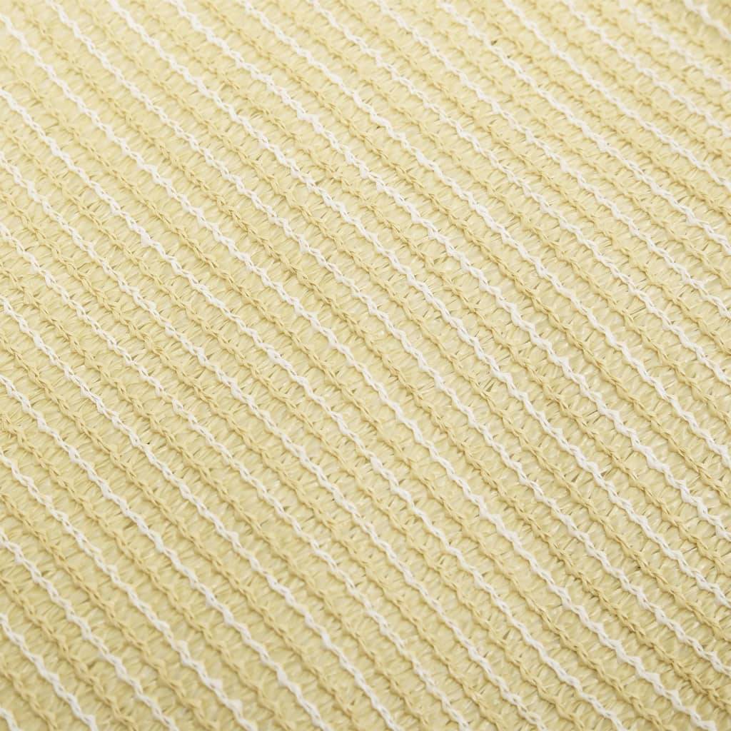 Helloshop26 - Parasol en pehd rectangulaire 4 x 6 m beige - Imagen 3