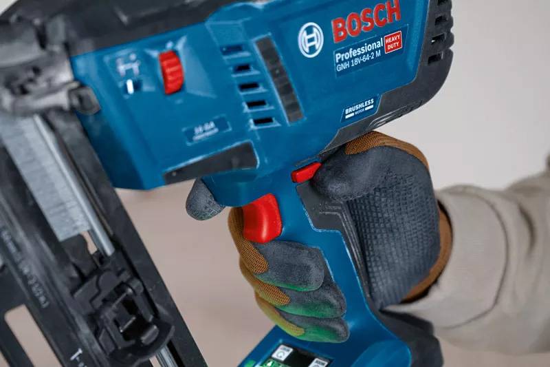 Bosch Professional - Cloueur bois 18V GNH 18V-64 MD (sans batterie ni chargeur) en coffret L-BOXX - BOSCH - 0601482201 - Imagen 6