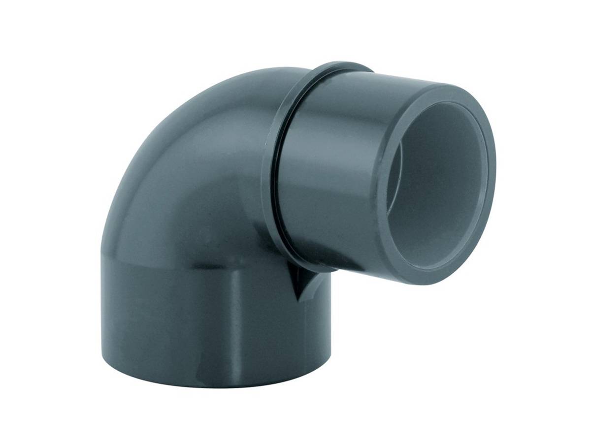 Fitt - Coude PVC pression 90° réduit MF/F à coller Ø 50 mm - Fitt