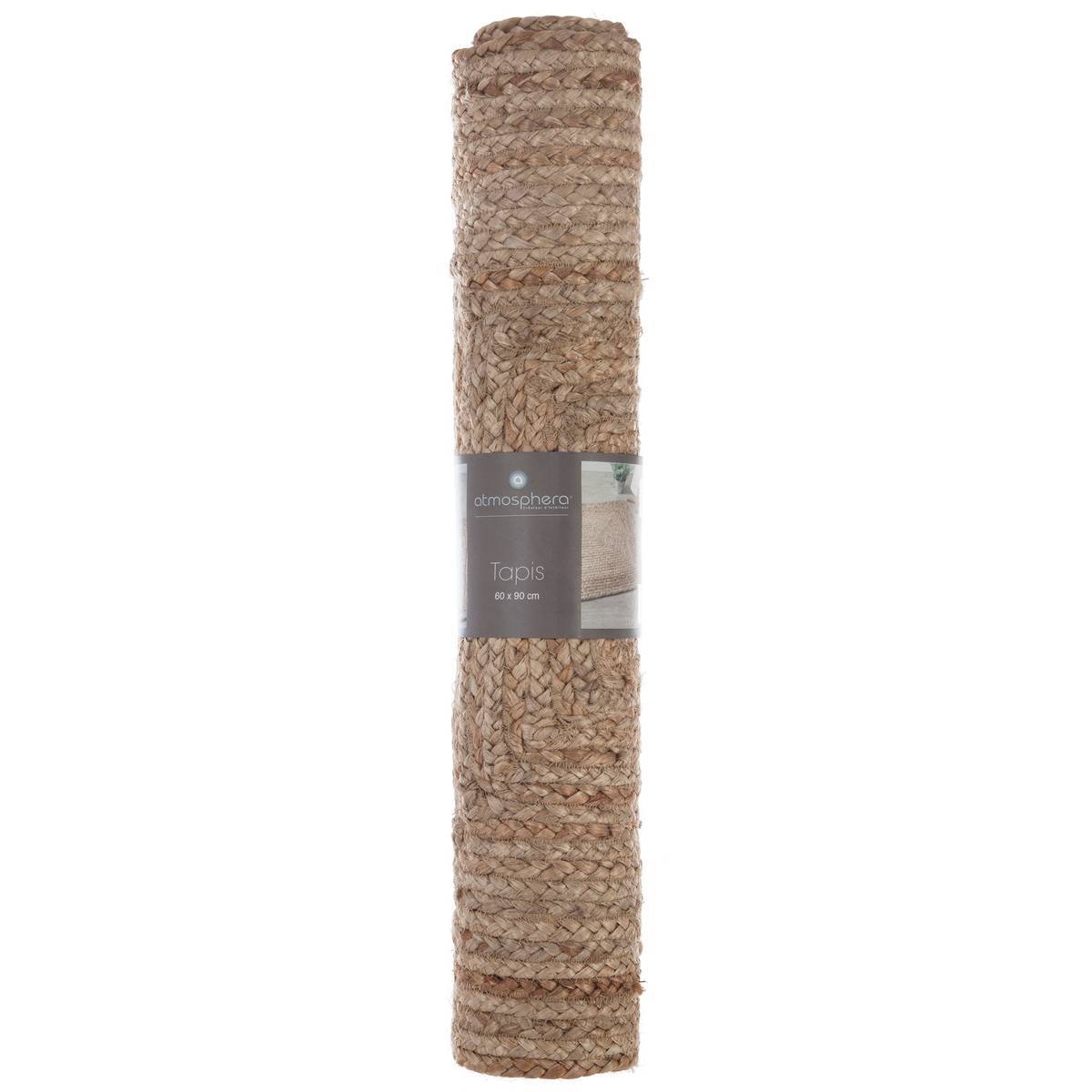 Atmosphera - Tapis "Histoire" jute 60x90cm - Atmosphera Créateur d'intérieur - Imagen 5