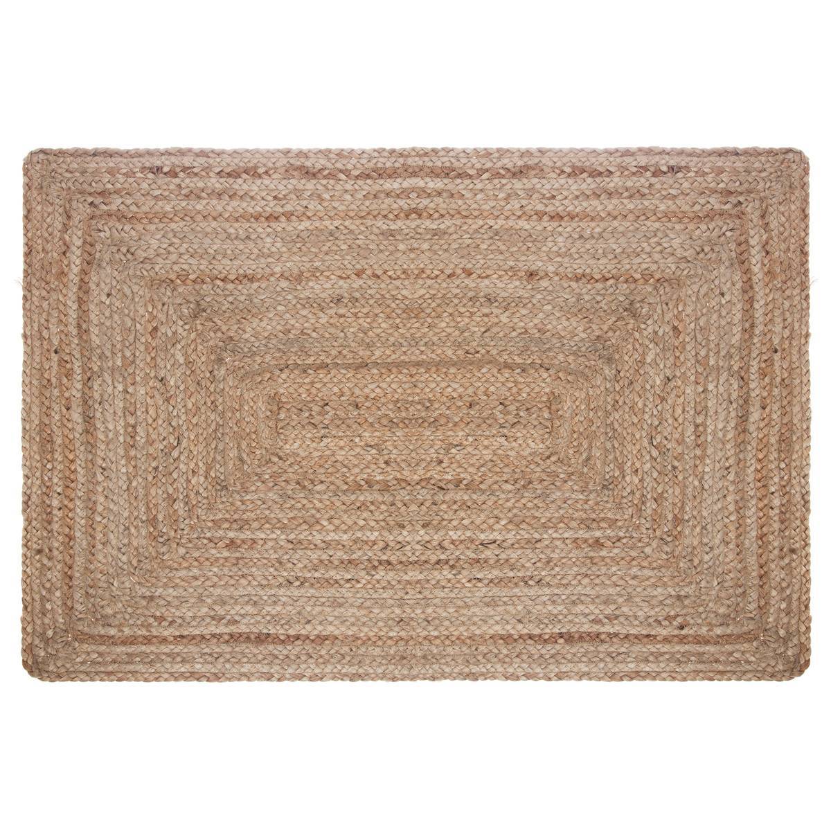 Atmosphera - Tapis "Histoire" jute 60x90cm - Atmosphera Créateur d'intérieur - Imagen 2