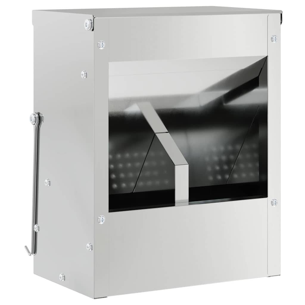 Nourrisseur Rongeur Acier Galvanisé 3kg Fixation Facile Argent - ComfortXL Outdoor Living - Image 2