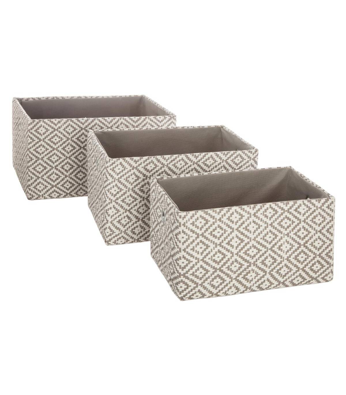 Set de 3 Paniers de rangement déco - Imagen 1