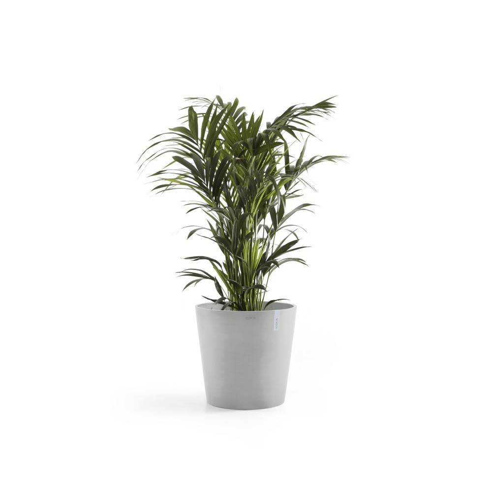 Ecopots - Pot Rond Amsterdam 50 Blanc Gris - Ø 50 x H. 43,8 cm - 62 L ECOPOTS - Imagen 3