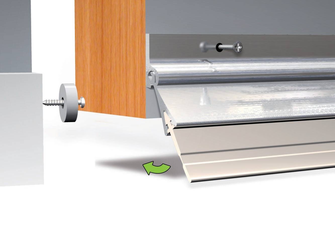 Plinthe automatique PORT-O-MAT3 aluminium ELTON 83 cm - 1906002 - Imagen 2