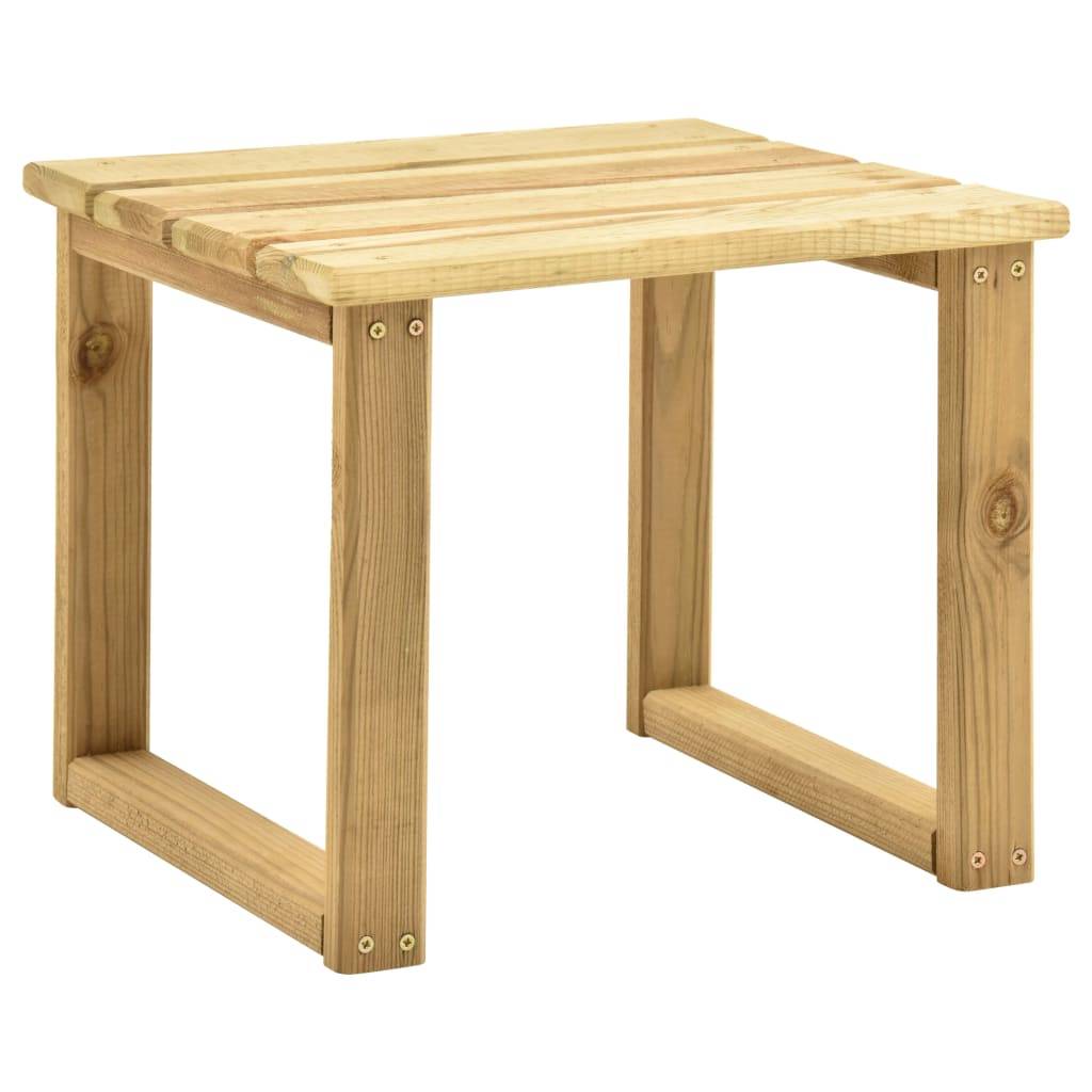 Helloshop26 - Transat chaise longue bain de soleil lit de jardin terrasse meuble d'extérieur 200 cm avec table et coussin pin imprégné - Imagen 5