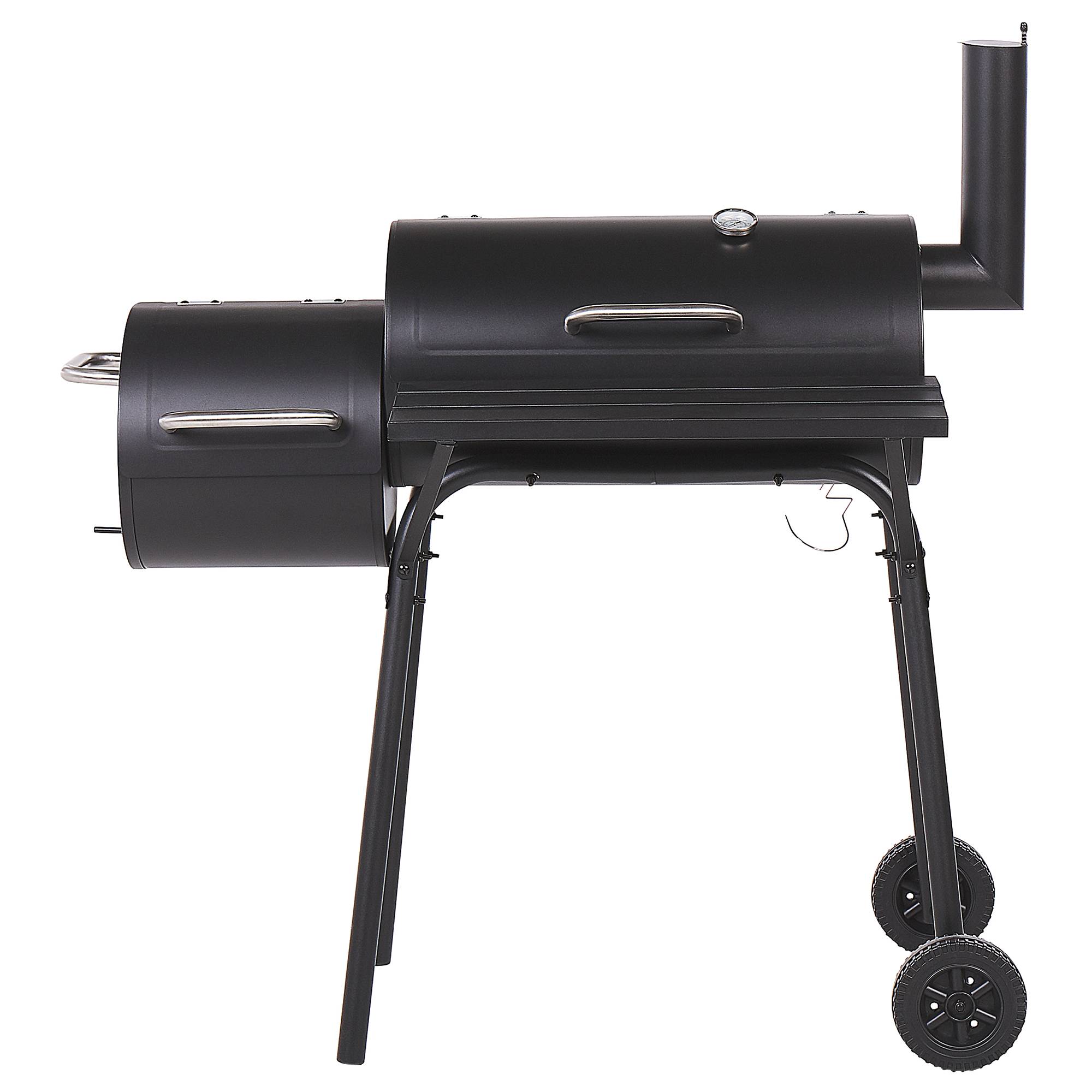 Beliani - Gril à charbon de bois Acier Noir KATLA - Beliani - Imagen 6