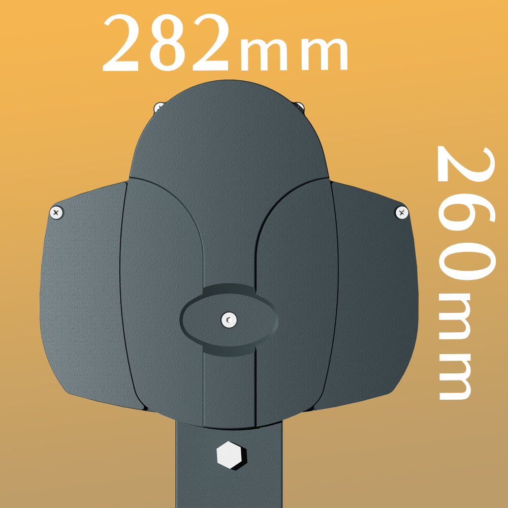 Intersun - Store banne double pente ENARGITE 6,00x2x3,00 M (Manuelle - Blanc - Ecru) - INTERSUN - Imagen 3