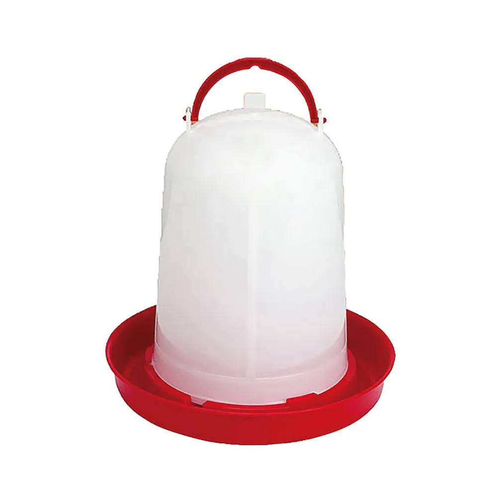 Abreuvoir siphoïde pour volailles 3L - Rouge et blanc - GAUN GAUN - Image 1