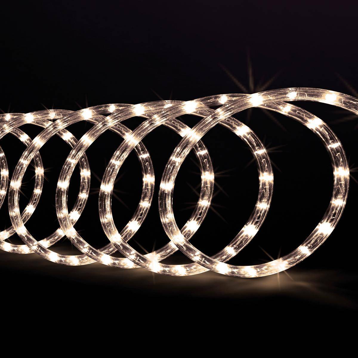 Fééric Lights & Christmas - Tube électrique extérieur 6m 108 LED blanc chaud FEERIC LIGHTS & CHRISTMAS - Imagen 4