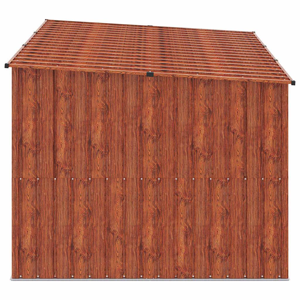 PANGIVO - Abri de vélo métal marron 216 x 207 x 158 cm - PANGIVO - Image 7