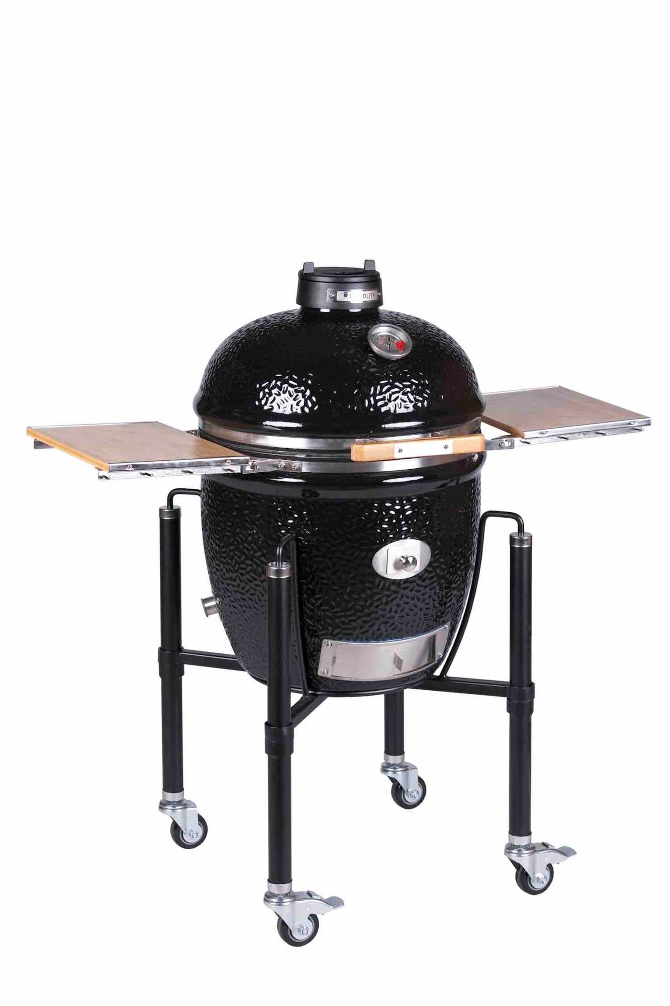 Monolith - Kamado Monolith CLASSIC Noir ProSerie 2.0 + Chariot - Imagen 2