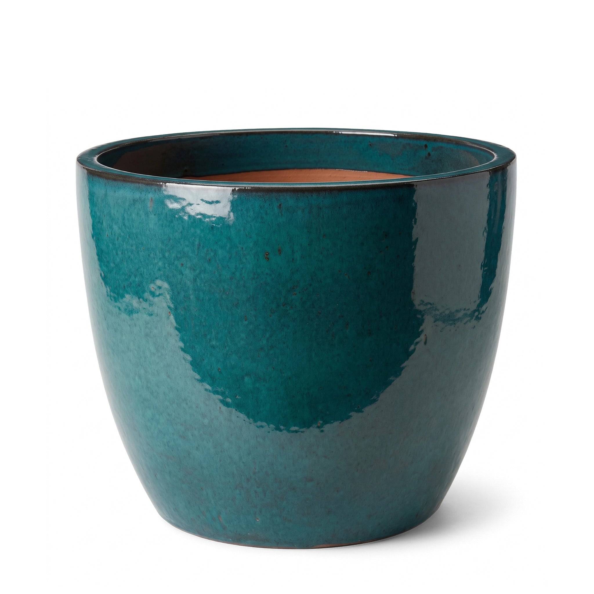 Provencelia - Pot LANCELOT 58x51cm lagon tropical - Image 1