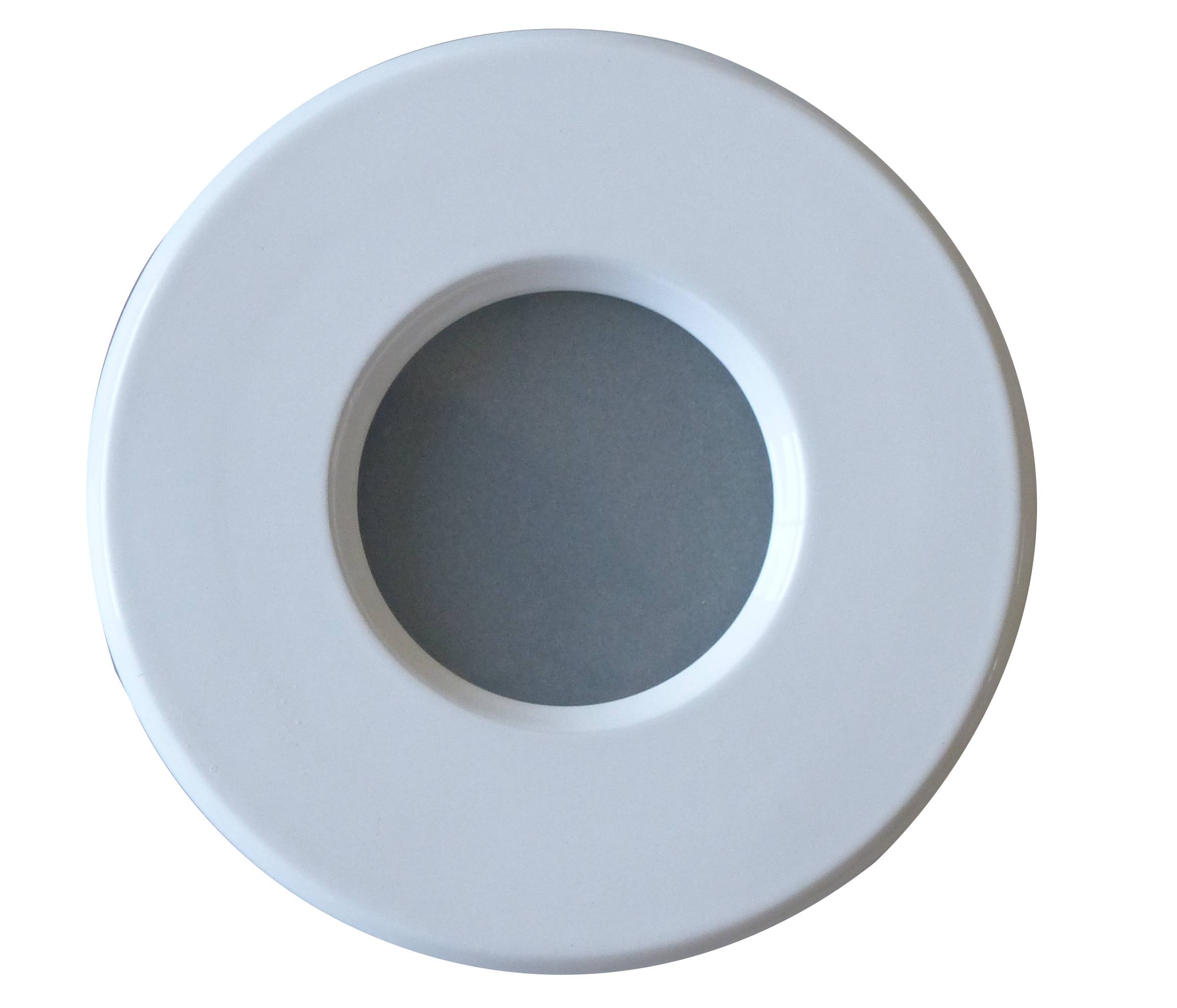 Support downlight rond blanc étanche IP65 Diam 83mm - Image 1
