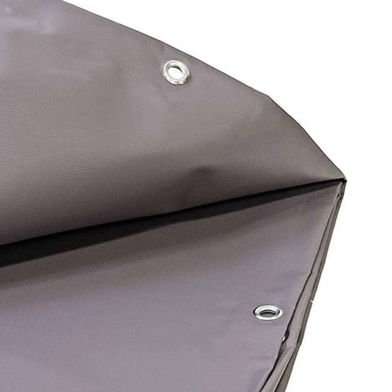 Bâche de Chantier 8x12 m XP640CH Grise - Garantie 10 ans - Bâche de protection étanche pour Travaux - Made in France TECPLAST - Imagen 6