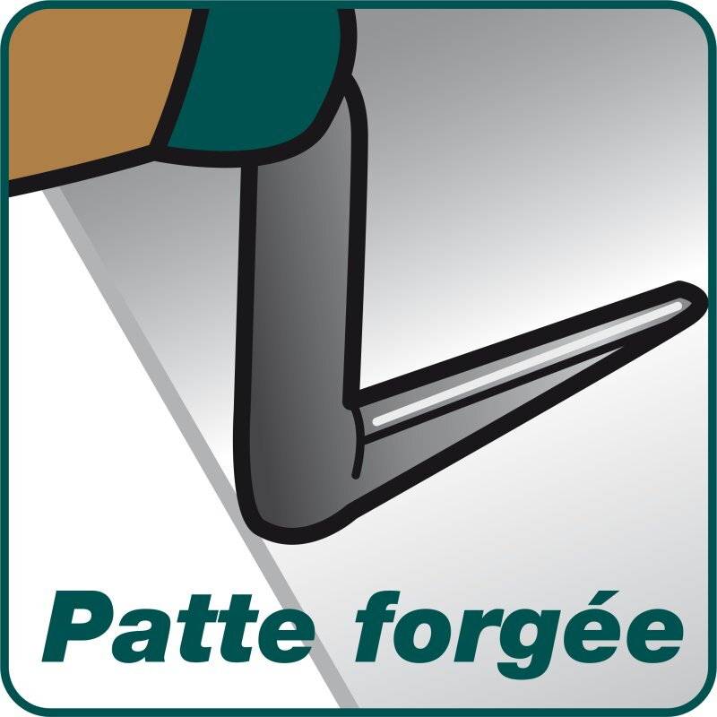 Truelle carrée (22 cm) manche bois certifié FSC® 100 % - Image 4