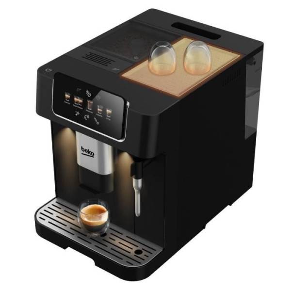 Beko - Machine a Cafe  avec broyeur - BEKO - CEG7302B - 1350 W - 19 bars - Noir - Image 5