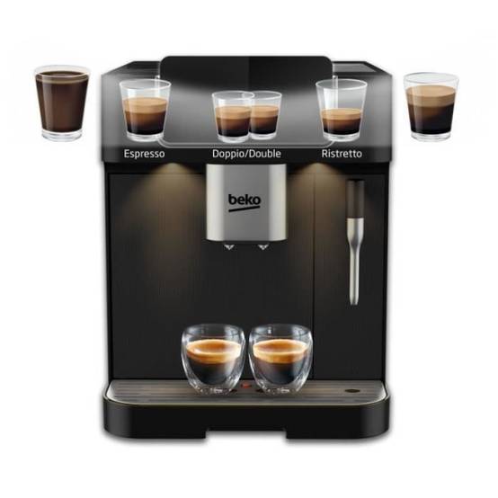 Beko - Machine a Cafe avec broyeur - BEKO - CEG7302B - 1350 W - 19 bars - Noir - Image 6
