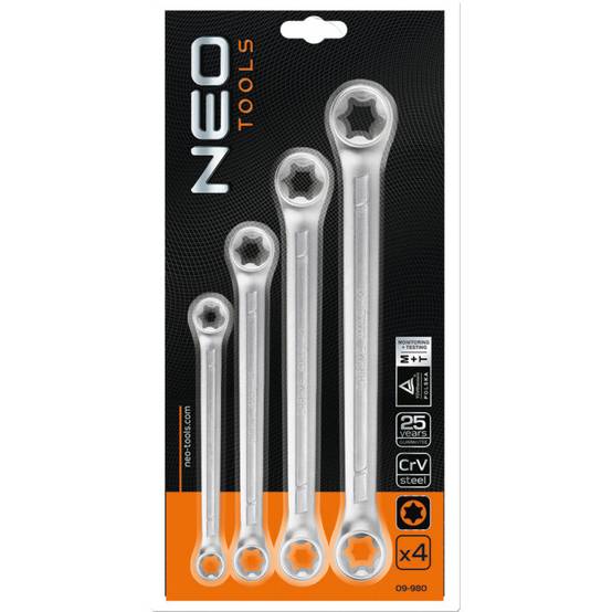 Neo Tools - Jeu de 4 clés Torx NEO TOOLS 09-980 Neo tools - Image 1