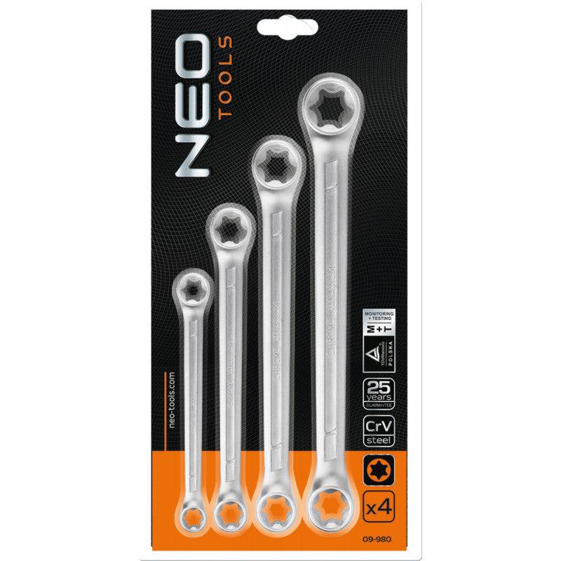 Neo Tools - Jeu de 4 clés Torx NEO TOOLS 09-980 Neo tools - Image 1