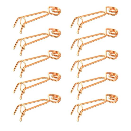 Autre - Lot de 10 pièges à taupe Putange traditionnel acier cuivré - Image 1