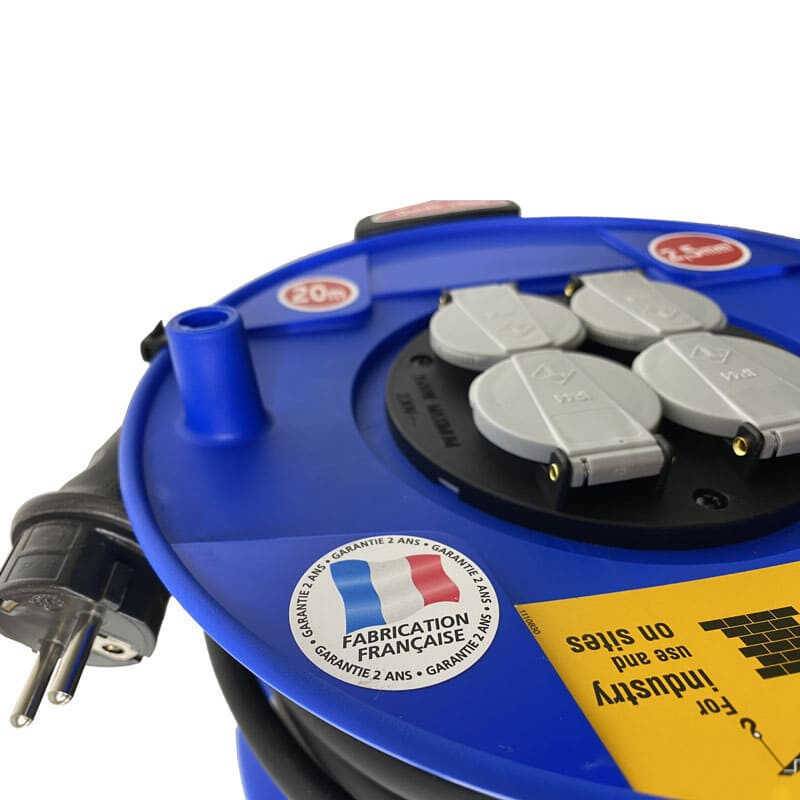Enrouleur électrique Bat-Pro BRENNENSTUHL - Câble 40 m - 3G2.5 - 1205951 - Imagen 2