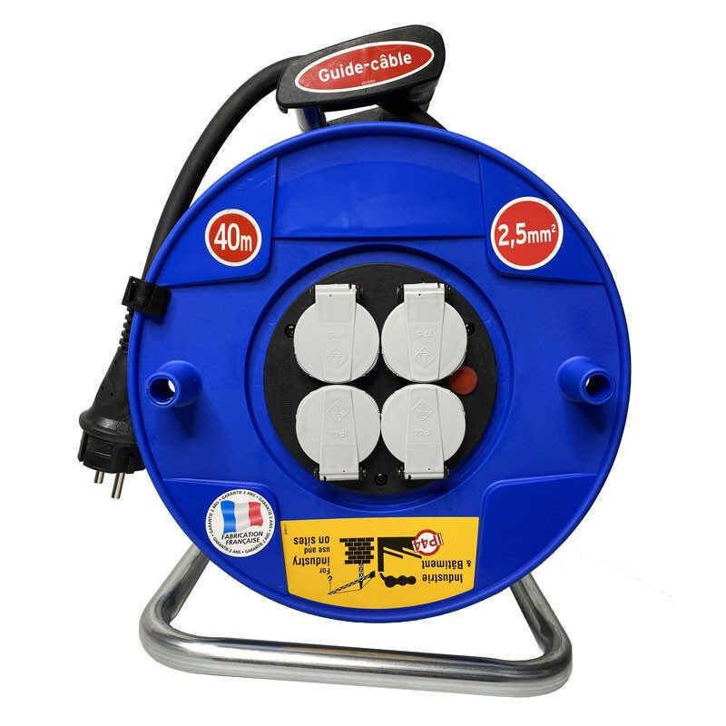 Enrouleur électrique Bat-Pro BRENNENSTUHL - Câble 40 m - 3G2.5 - 1205951 - Imagen 4