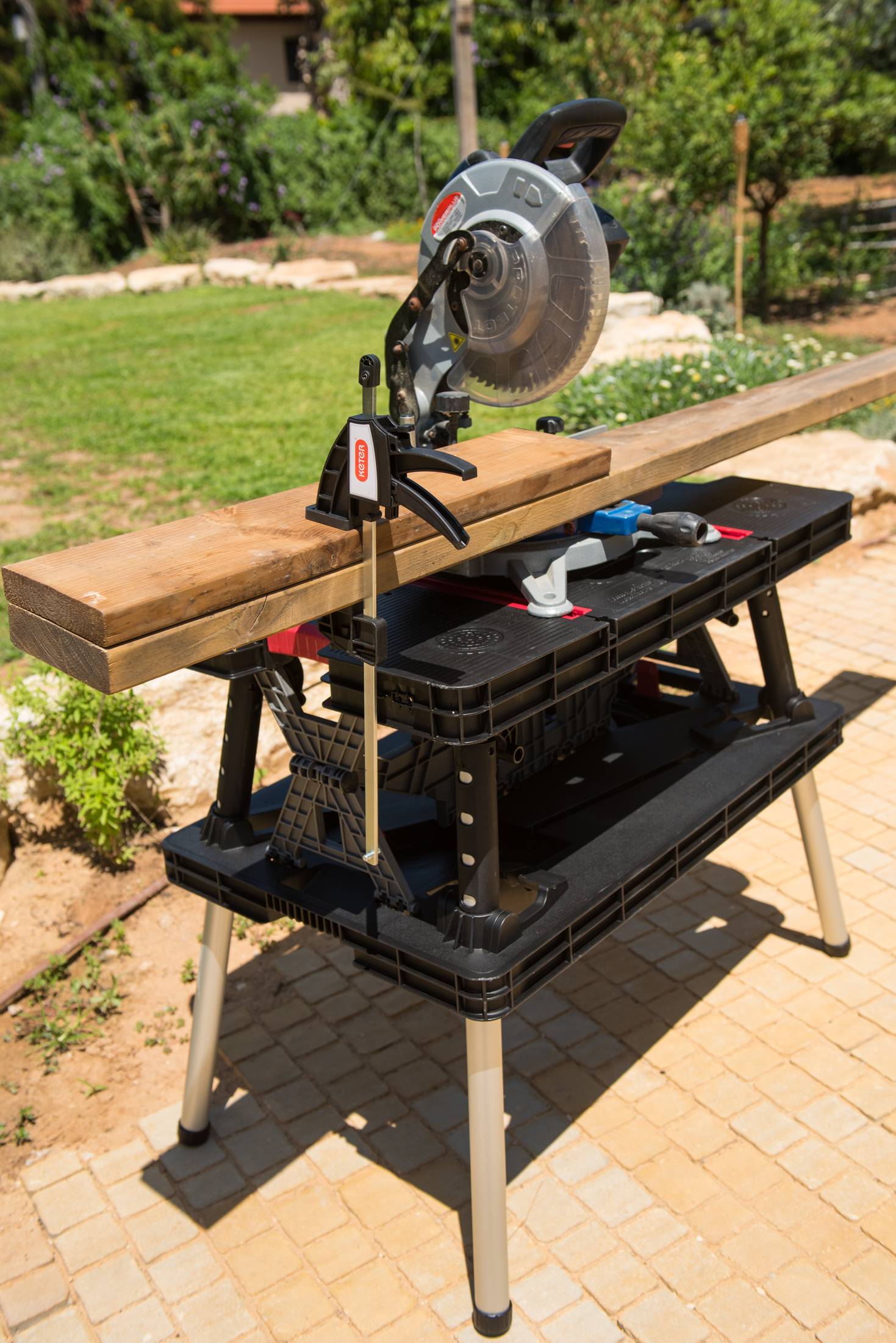 Keter - Etabli pliant noir travaux bricolage - KETER - Imagen 6