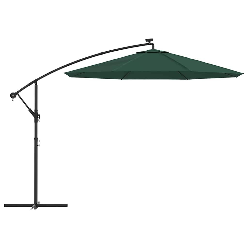 Vidaxl - Toile de Rechange pour Parasol Vert 300 cm vidaXL 313802 - Image 6