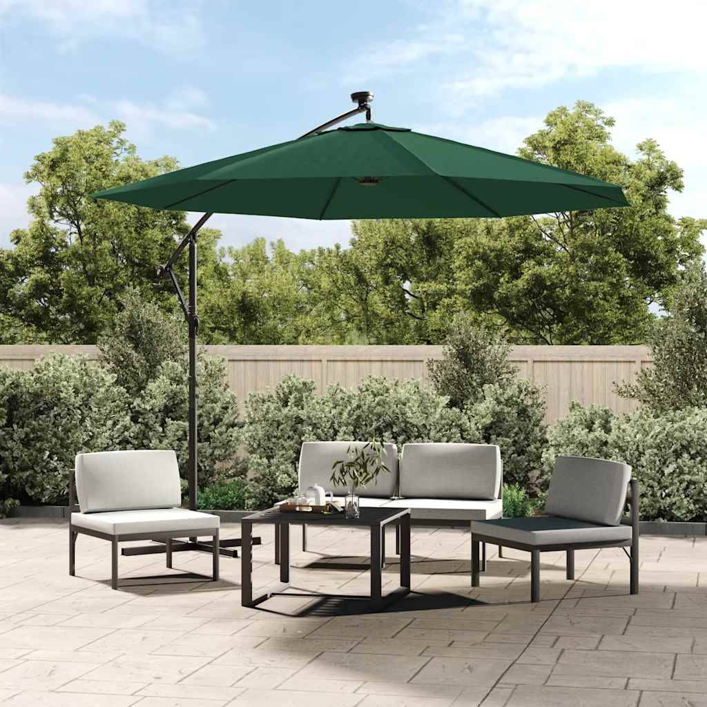 Vidaxl - Toile de Rechange pour Parasol Vert 300 cm vidaXL 313802